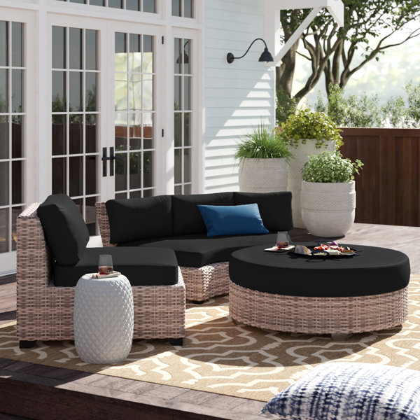 Sol 72 Outdoor™ Waterbury Outdoor 6'' Replacement Cushion Set Cushion